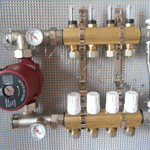 Коллектор для систем отопления и теплого пола