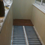 Организация теплого пола на балконе и лоджии